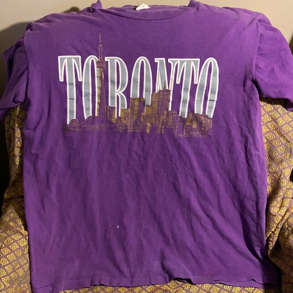 Toronto Skyline Vintage T-Shirt - Picture 1 of 5